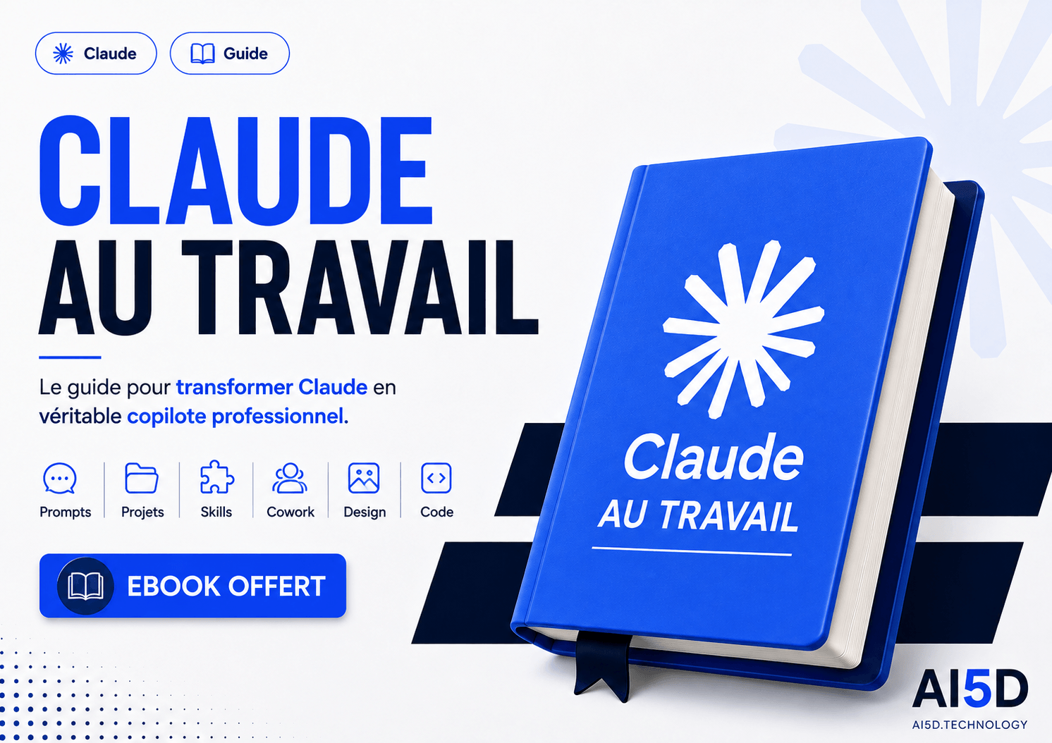Couverture : Claude au travail