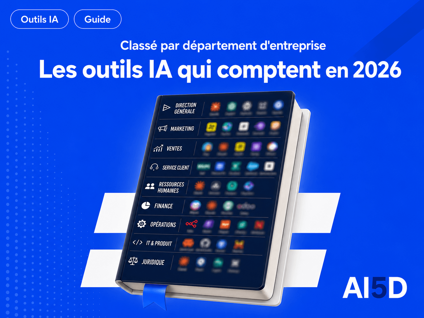 Couverture : Les outils IA qui comptent en 2026
